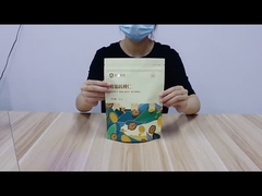 Nueces de empaquetado térmicas en caliente Matte Stand Up Food Bag del bocado del bolso del Ziplock del polvo de la proteína