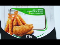 El sellado caliente de encargo cerradizo se levanta bolsos de empaquetado de la sopa de las salsas de la bolsa de la réplica