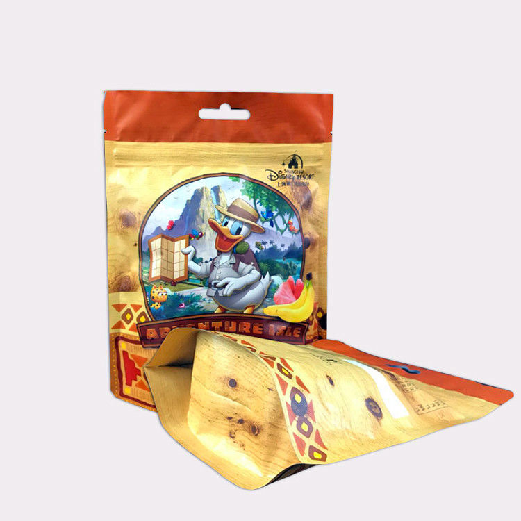 Biodegradable Foil Ziplockk Packaging Bag Waterproof Food Moisture Proof Plastic Bags