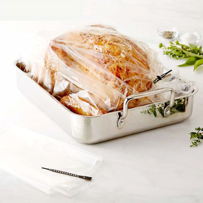 Asación superior da alta temperatura Turquía Oven Safe Plastic Bags del empaquetado de carne fresca