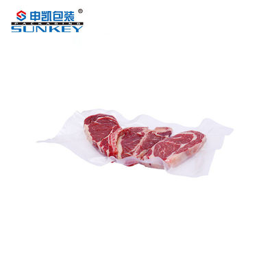 Bolsa de envasado de carne para asar transparente reciclable a prueba de fugas